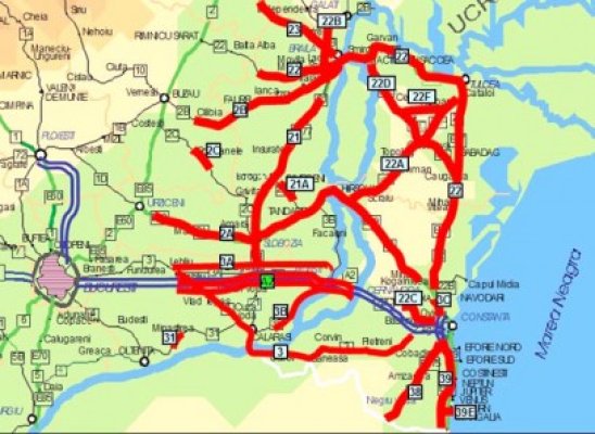 CNADNR ne-a pregătit de iarnă: a întocmit harta cu drumurile cu risc de înzăpezire